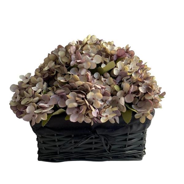 8 Buquê de mini hortênsia 26 cm flores artificiais festa de casamento jardim decoração de casa - DE1923 - Decora Flores Artificiais Imagem de 8 Buquê de mini hortênsia 26 cm flores artificiais festa de casamento jardim decoração de casa - DE1923