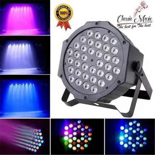 Imagem de 8 Canhão Refletor Strob 64 Rgbw 36 Dmx Slim + Mesa Dmx 16ch