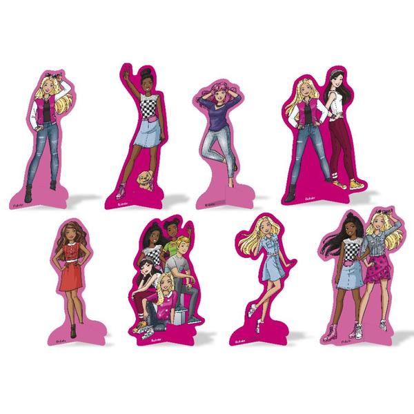 Imagem de 8 Enfeite Display Decoração De Mesa Barbie