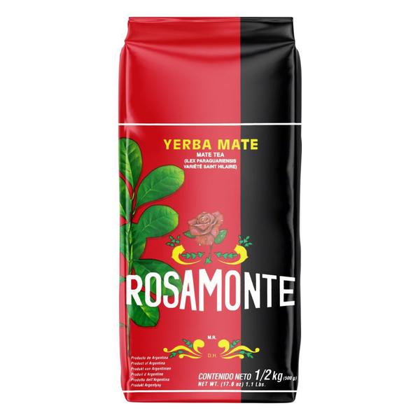 Imagem de 8 Erva Mate Chimarrão ROSAMONTE ARGENTINA TRADICIONAL 500g