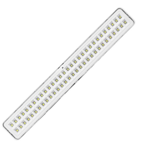 Imagem de 8 Luzes De Emergência 60 Leds Branca Fria 6500k 300 Lumens Luminaria Emergencial Recarregavel Residencial Empresa