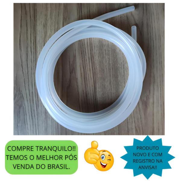 Imagem de 8 Mt Mangueira Super Macia Silicone Oxigênio Cânula extensão de pronga cr