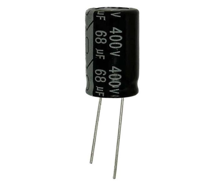 Imagem de 8 PÇS CAPACITOR ELETROLITICO 68X400V - 68UF X 400V - 105º