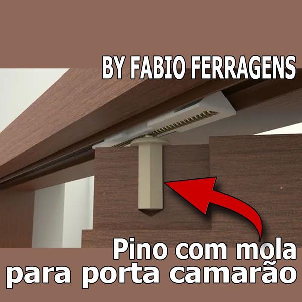 8 Peças - Pino Com Mola Reposição Ideal Para Tilhto De Porta Camarão - Fabio Ferragens Kits Imagem de 8 Peças - Pino Com Mola Reposição Ideal Para Tilhto De Porta Camarão