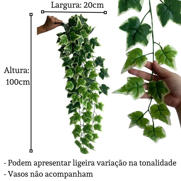 Imagem de 8 Pendentes Artificiais Versáteis: Plantas com Ótimo Preço no Atacado e Pronta Entrega - DE0422