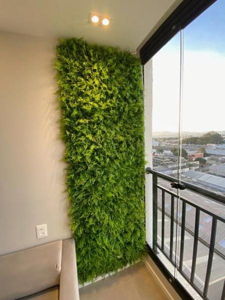 Imagem de 8 Placas Plantas Jardim Vertical Decorativa Protecao Uv Deco