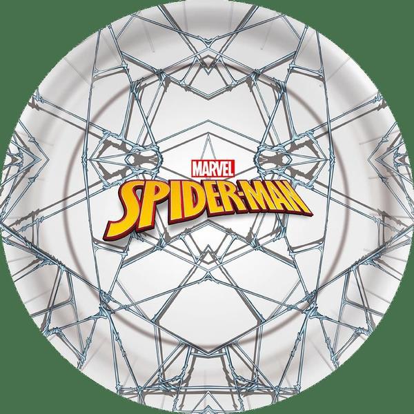 8 Pratos Temáticos 18cm Decoração Homem Aranha festa - Regina festa Imagem de 8 Pratos Temáticos 18cm Decoração Homem Aranha festa