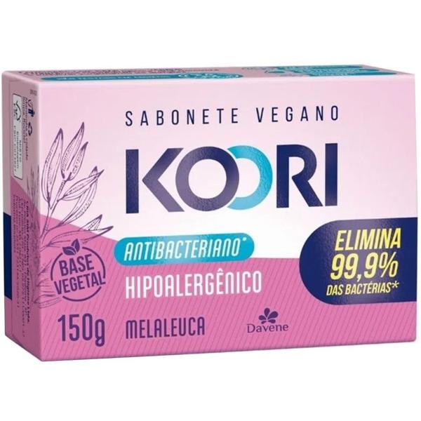 Imagem de 8 Sabonete Vegetal Koori Antibac Hipoalergenico 150g Davene