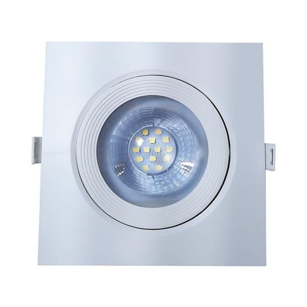 Imagem de 8 Spot Led Quadrado Direcional 12W Branco Frio 6500k Bivolt