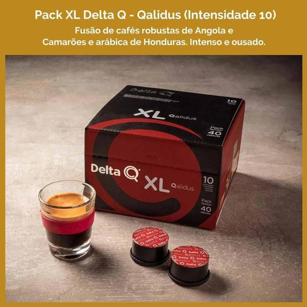 Imagem de 80 Cápsulas Delta Q Qalidus Int. 10 Café Pack Econômico
