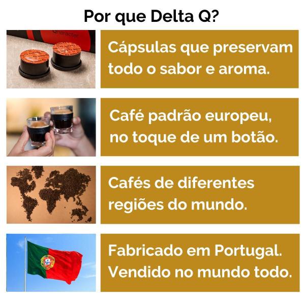 Imagem de 80 Cápsulas Delta Q Qalidus Int. 10 Café Pack Econômico