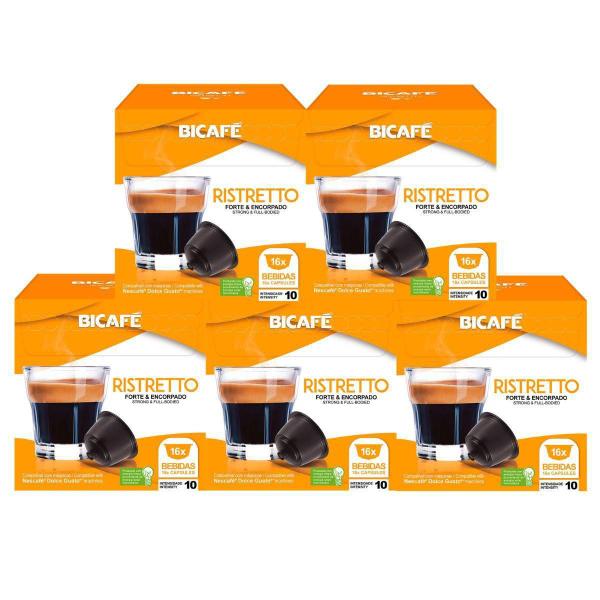 Imagem de 80 Cápsulas Para Dolce Gusto - Kit Ristretto - Cápsula Bicafé