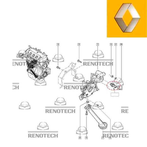 Imagem de 8200671275 - interruptor de óleo - para motores 1.6 / 1.0 - acima 1997 - sandero ii / megane i / clio ii / sandero / twingo / kangoo express / duster