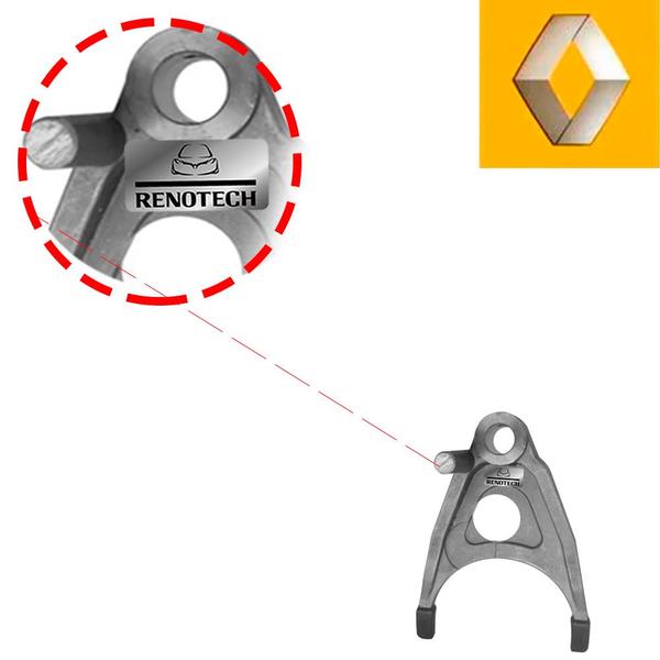 Imagem de 8200681063 - GARFO DA 5ª MARCHA CÂMBIO JH3 / JR5 - 2006 EM DIANTE - SANDERO II / SANDERO / DUSTER / MEGANE II / LOGAN II / LOGAN / OROCH