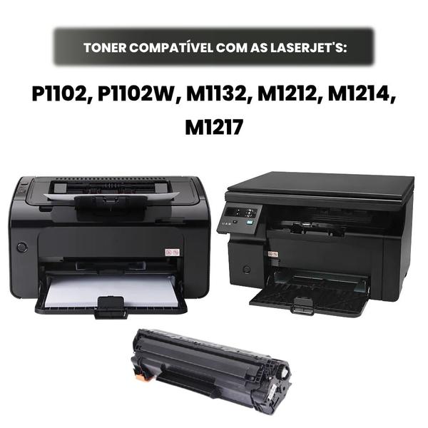 Imagem de 85A (CE285A) Toner Para Laserjet Compatível M1130 M1217