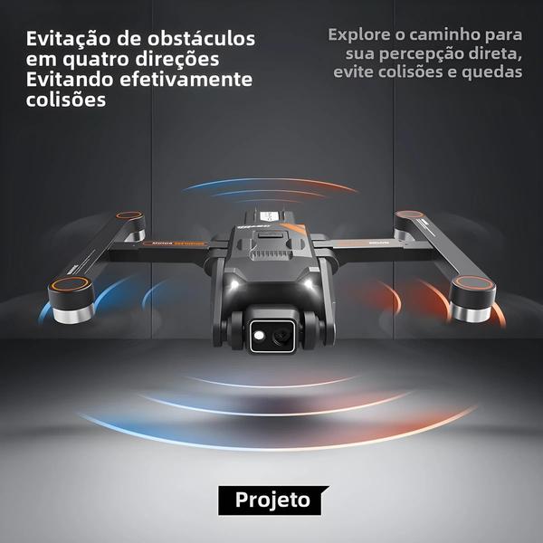 Imagem de 8k Câmera Dupla Uav Rg700 Fotografia Aérea De Alta Definição Gps Retorno Home Fluxo Óptico