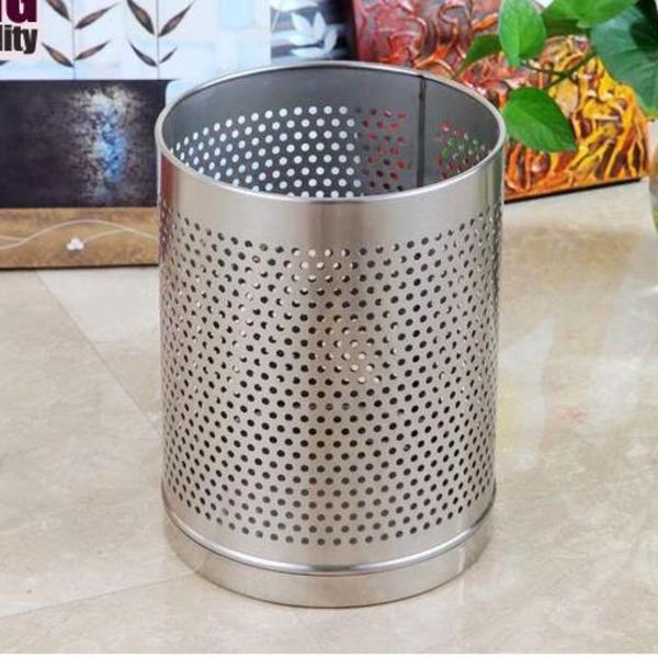 Imagem de 8LStainless Steel Round Perforated Garbage Basket, Direct