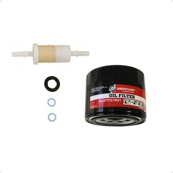 Imagem de 8m0097856 8m0090502 8m0090503 Kit Completo Manuten Motor Mercury 75-115hp 1.7L 100 Horas