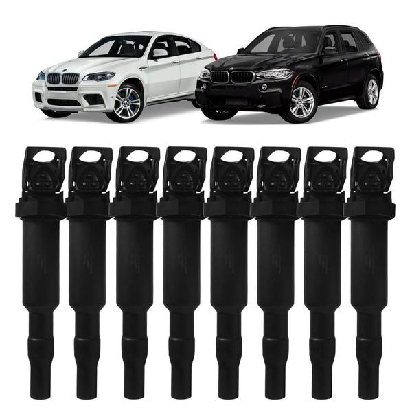 Imagem de 8x Bobinas De Ignição Bmw M5 4.4 V8 Gasolina 2011 A 2015