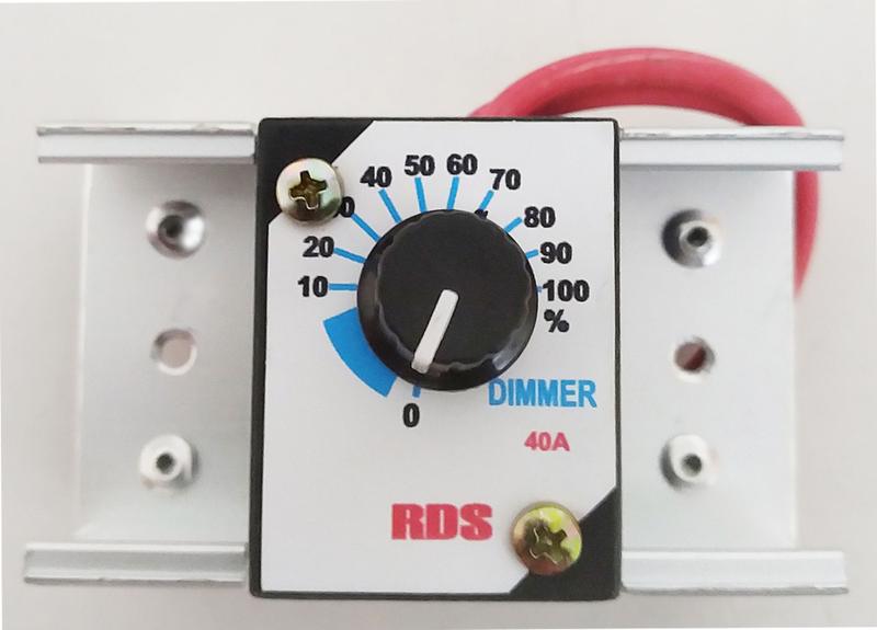 Imagem de 8x Regulador Potência 40a Dimer 6000w Controlador Motor Lâmpada 8 peças