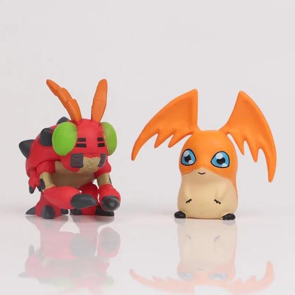 Imagem de 9 Bonecos Digimon Anime - Figuras de Ação Colecionáveis