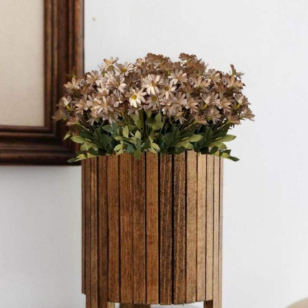 Imagem de 9 Buquês de Margaridas contém 27 Flores cada Buquê Artificial Bonitas Decoração com Garantia