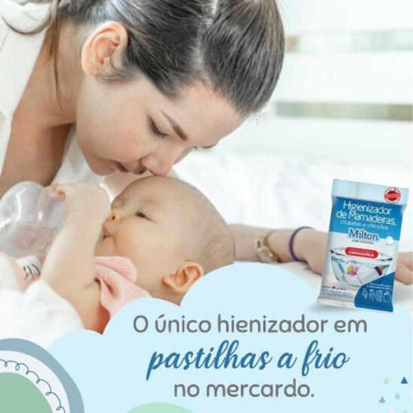 Imagem de 9 Cartelas Milton Para Esterilização de Mamadeira Mordedor 