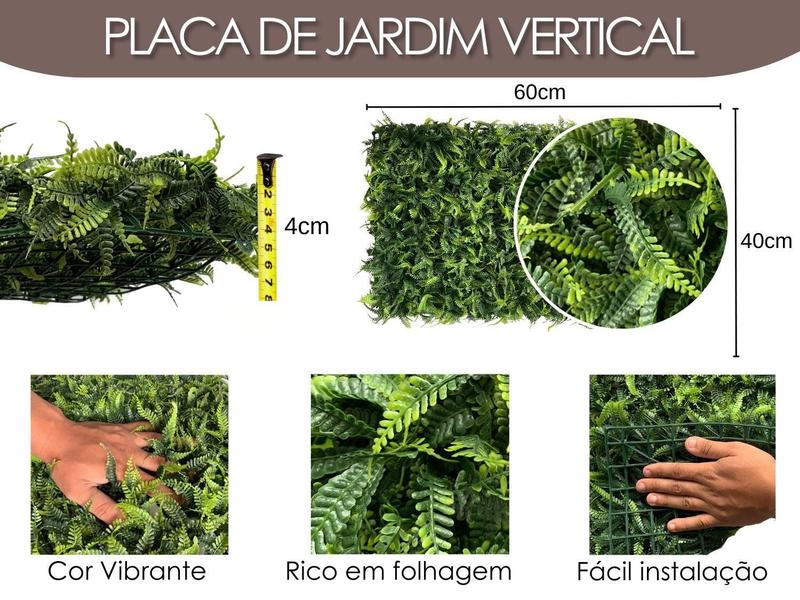 Imagem de 9 Painéis de Folhagens Buxo Ótimo Preço Decoração para Jardim Vertical Artificial Modelos Variados