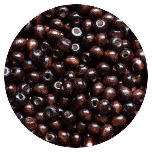 90 pçs entremeio 100% madeira mogno 8mm ideal para bijuterias e colares em geral - loop variedades Imagem de 90 pçs entremeio 100% madeira mogno 8mm ideal para bijuterias e colares em geral