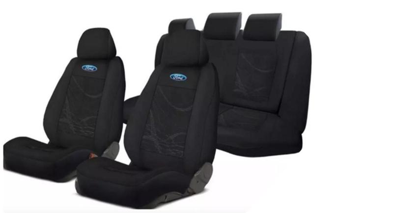 Imagem de 90Kit Premium Ford Courier 2000-2013:Capas+Volante+Chaveiro