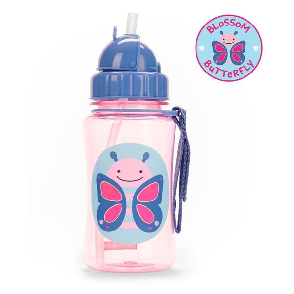 Imagem de A-15-020 Garrafinha Straw Bottle Borboleta Zoo Skip Hop 12m+