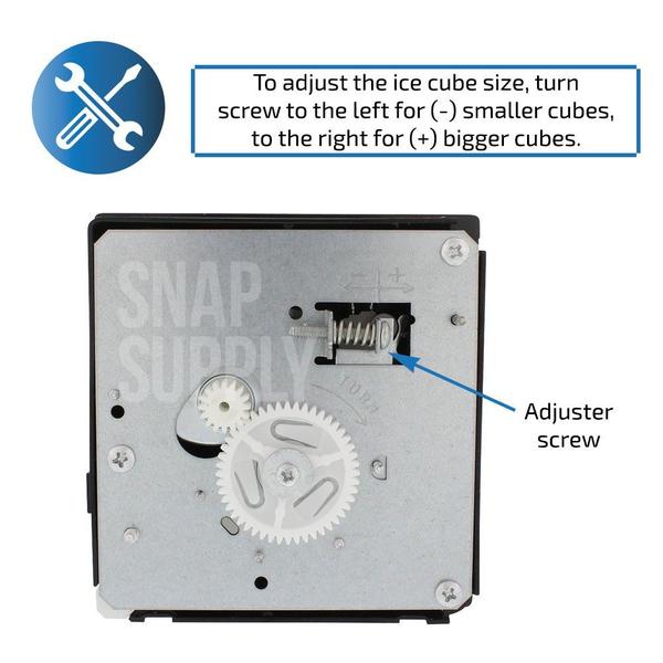 Imagem de A Ice Maker Prysm substitui a W10190965 em todas as principais marcas