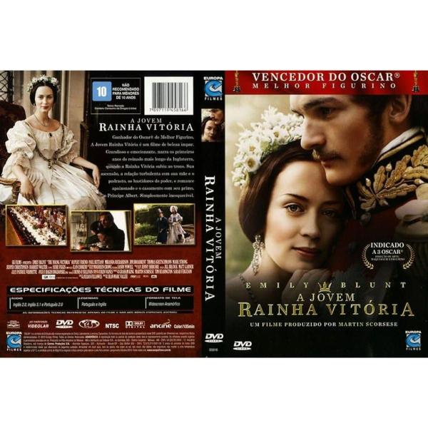 Imagem de A Jovem Rainha Vitória - Emily Blunt - Dvd Europa Filmes