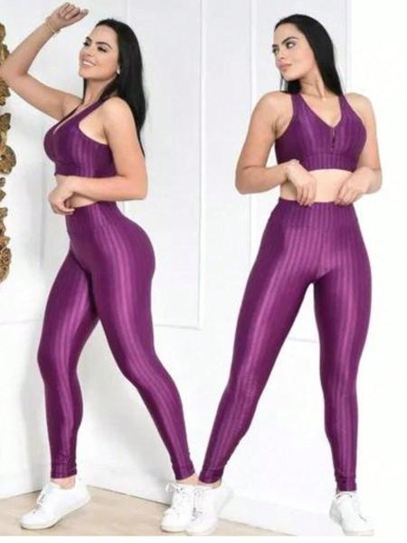 Imagem de A-Lows A&L Calça Leggin Cirre 3D feminino Fitnes, academia