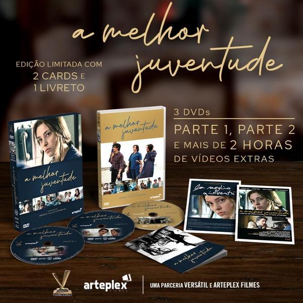 Imagem de A Melhor Juventude - Edição Definitiva Limitada com Livreto e 3 Cards (Caixa com 3 Dvds)