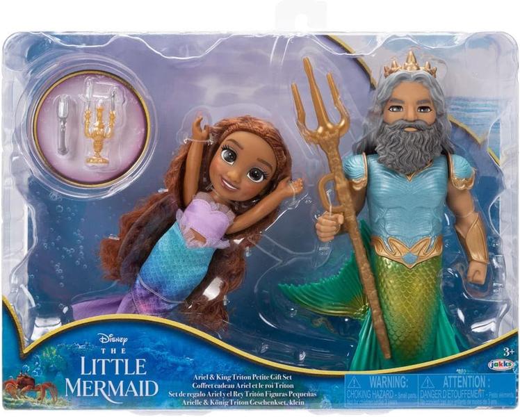 Imagem de A Pequena Sereia Playset Ariel e Rei Tritão - Sunny