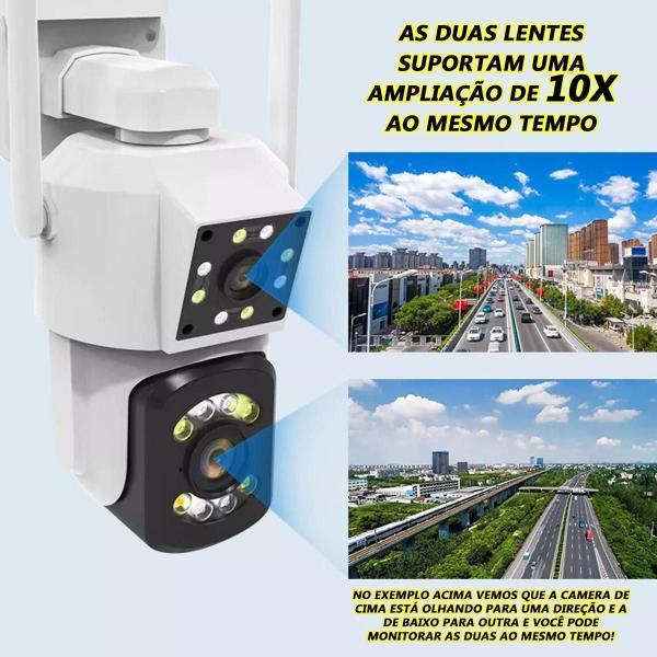 Imagem de À Prova de Tudo: Câmera IP com Lente Dupla, Visão Noturna e Resistência à Água