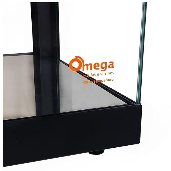 Imagem de A-VF47 - Vitrine fria Alfa 47cm Preta com 8 Gelo-X - Bivolt - Omega