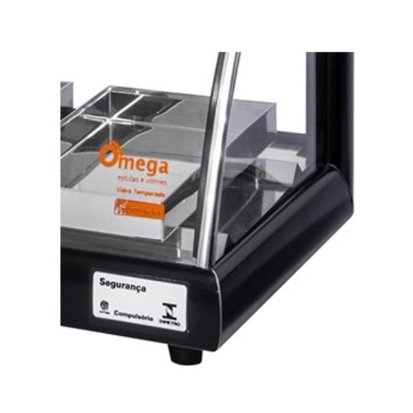 A-VF77 - Vitrine fria Alfa 77cm Preta com 16 Gelo-X - Bivolt - Omega Imagem de A-VF77 - Vitrine fria Alfa 77cm Preta com 16 Gelo-X - Bivolt - Omega