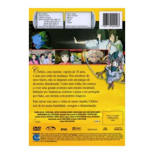 Imagem de A Viagem de Chihiro - DVD Europa Filmes - Hayao Miyazaki