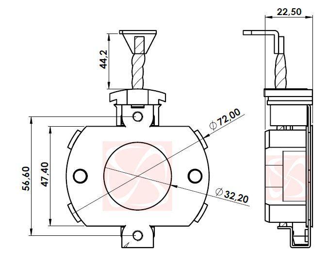 Imagem de A108 porta escovas  motor de partida 93bb11000jb 93bb11000hb 93bb11000jc 93bb11000ka 93bb11000kb 93bb11000kc 93bb11000kd