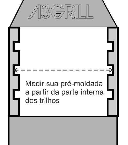 Imagem de A3 Grill Ajustável - Motor Giratório para 4 Espetos