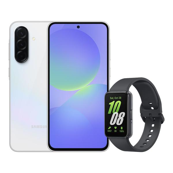 A36 5G (256GB) - Branco + Galaxy Fit3 - Grafite - Samsung A36 5G (256GB) - Branco + Galaxy Fit3 - Grafite - Samsung