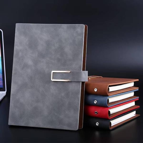 Imagem de A5 Business Loose-leaf Notebook, U-shape buckle magnetic