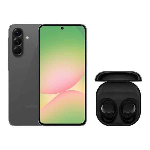 A56 5G (256GB) - Preto + Buds Core - Preto - Samsung A56 5G (256GB) - Preto + Buds Core - Preto - Samsung