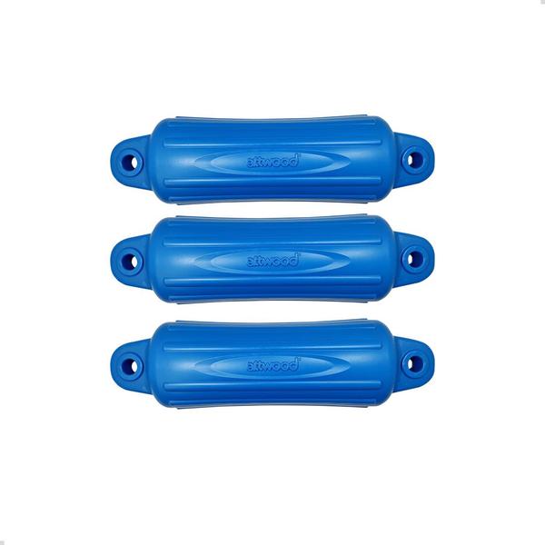 A9354BD1 Defensa Azul G2 Attwood 4x16 Pol Kit C/3 Imagem de A9354BD1 Defensa Azul G2 Attwood 4x16 Pol Kit C/3
