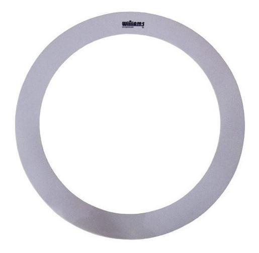 Imagem de Abafador Bateria 12'' Branco Williams  Controle Sustain