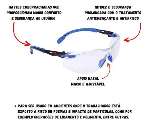 Imagem de Abafador De Ruídos 3m H9a Tipo Concha E Óculos Proteção