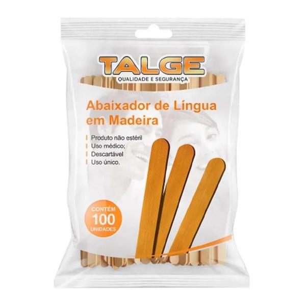 Imagem de Abaixador De Língua 100 Unidades Talge