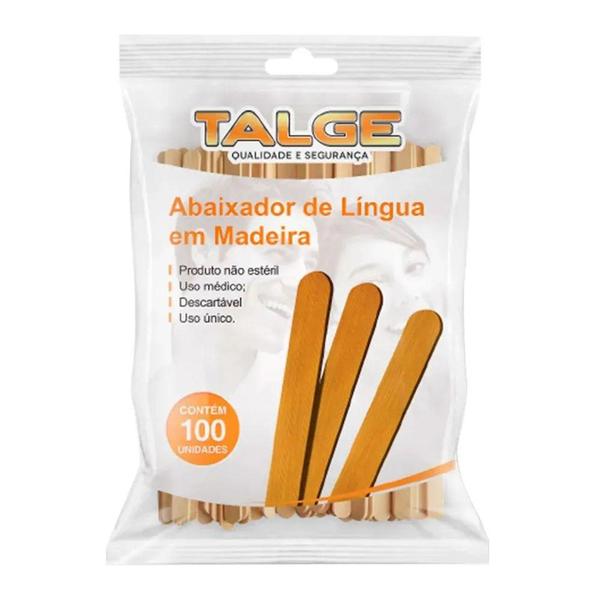 Imagem de Abaixador de Língua 100un Cera Fácil